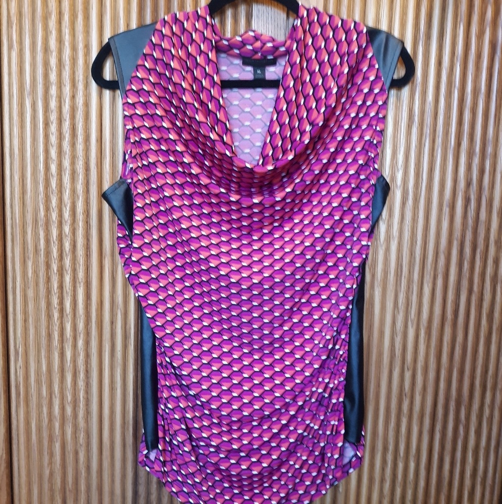 Worthington Sleveless Cowl Neck Top XL